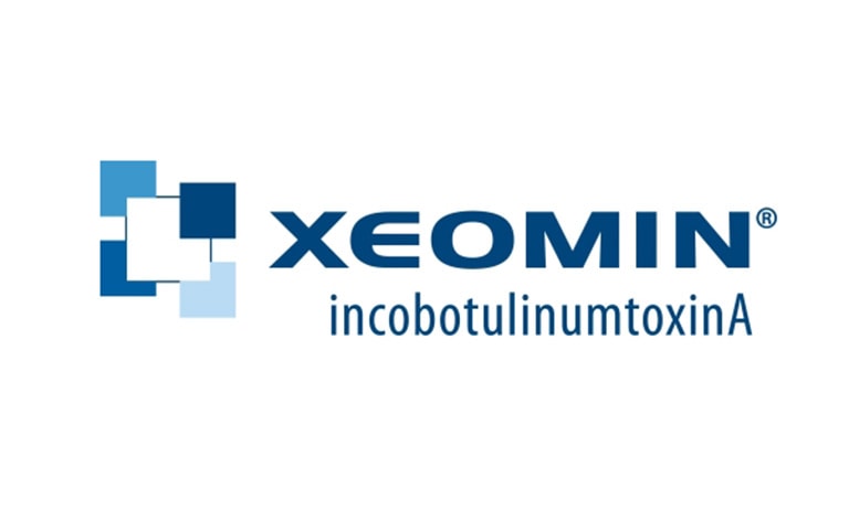 Logo for Xeomin botox.